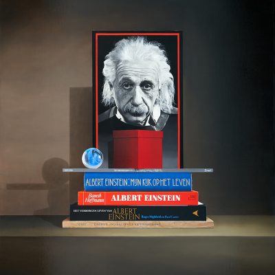 SMALL-Einsteins-Sorriness-Oil-on-linen-canvas-120x100x4cm-